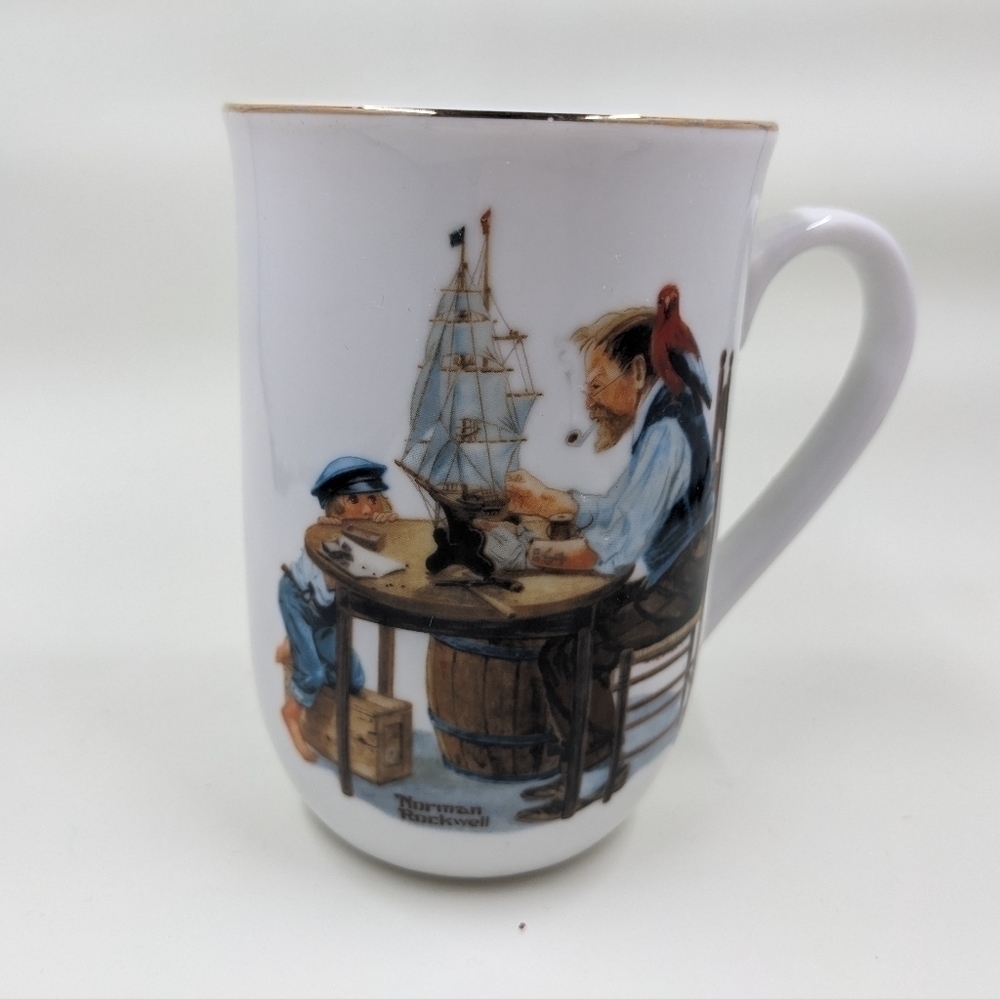 NORMAN Rockwell mug, For A Good Boy